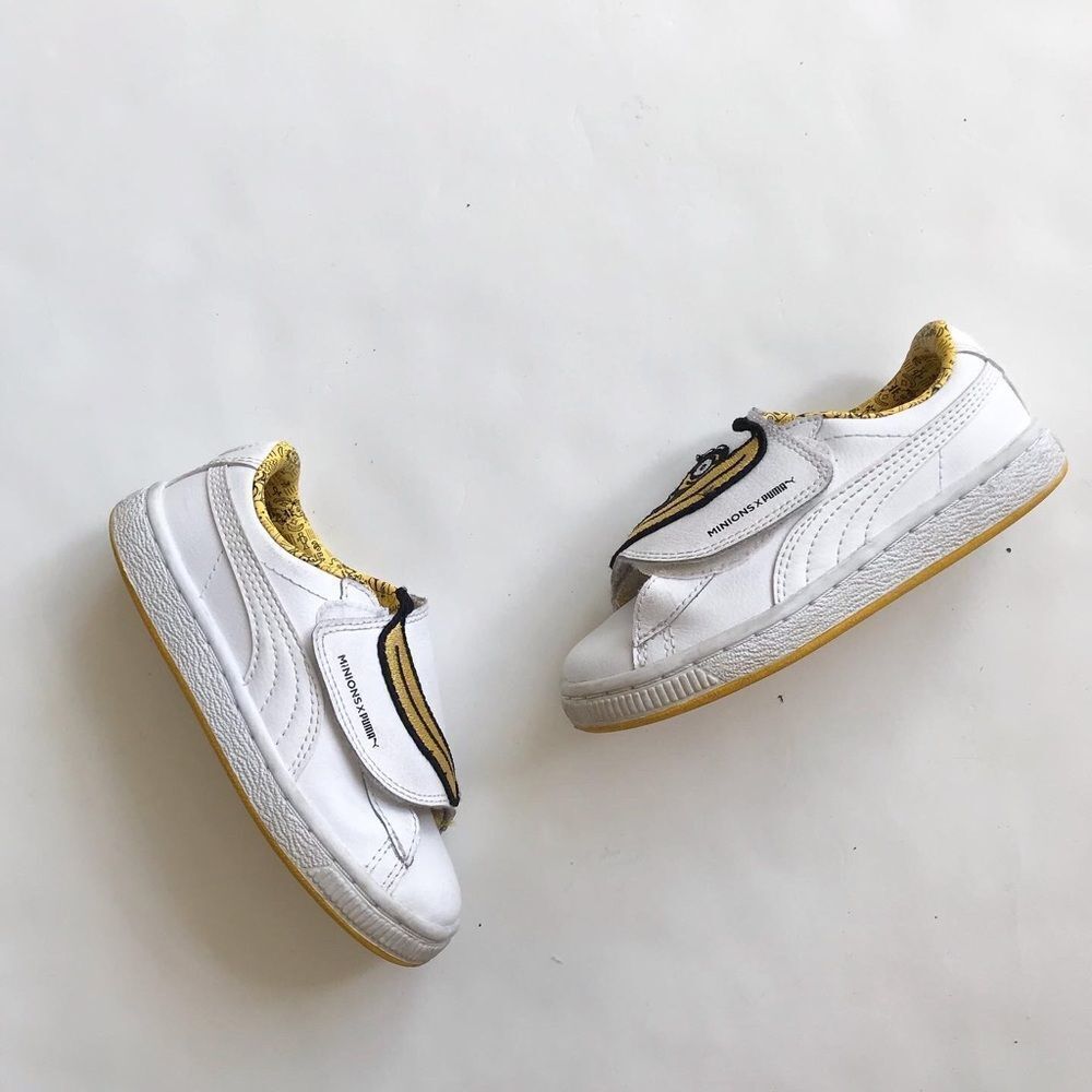 Puma x Minions Velcro sneakers VGUC size 10